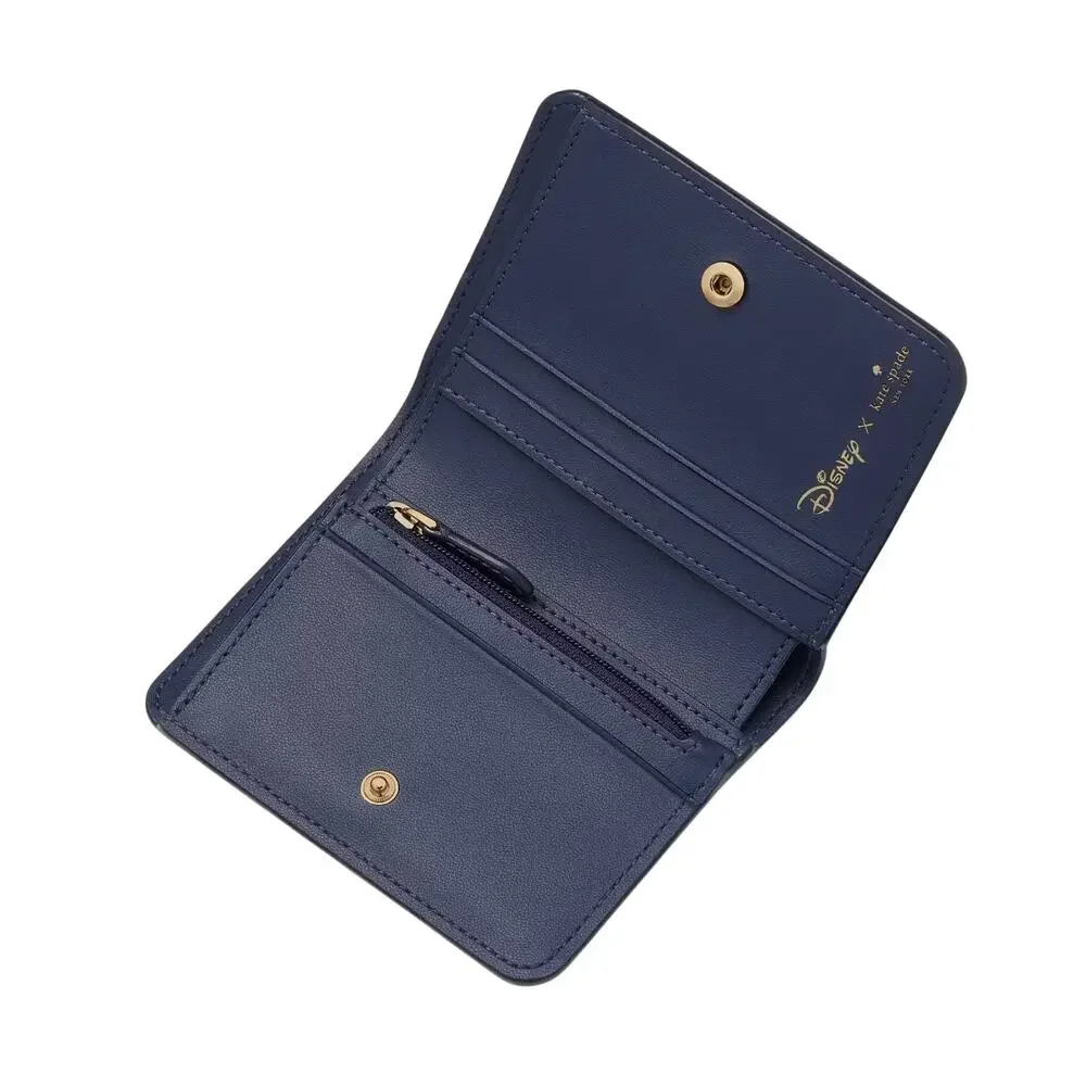 Kate Spade x Disney Blue Lady and the Tramp Wallet Cardholder NWT